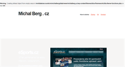 Desktop Screenshot of michalberg.cz